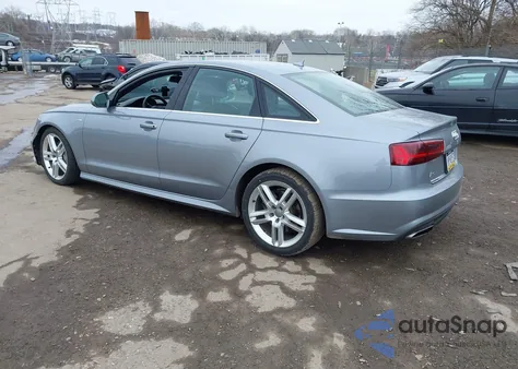 2017 Audi A6 2.0T Premium from USA, damaged, VIN WAUF8AFC1HM049911